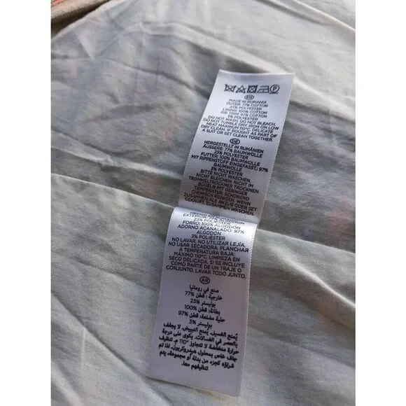 Hobbs london mens medium beige orange bomber jacket lightweight - Picture 9 of 9